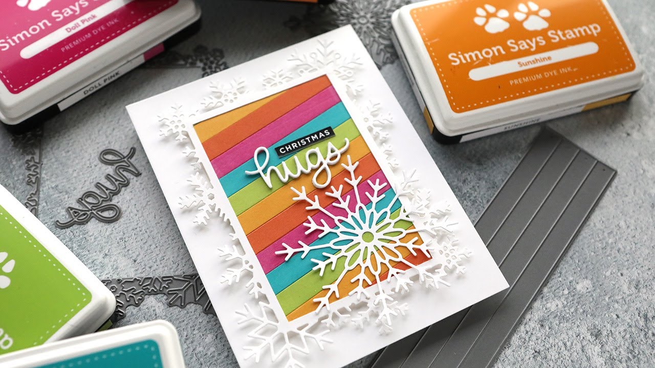 Holiday Card Series 2020 - Day 17 - All Die Cutting - YouTube