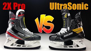 Bauer Supreme UltraSonic VS Vapor 2X Pro Hockey Skates - Same fit so what is the difference ?