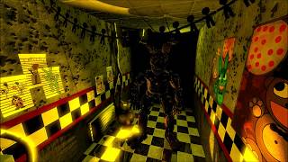 stylized springtrap and nightmare test (short sfm)
