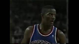 Bulls VS Pistons 1990 NBA Playoffs ECF Game 6