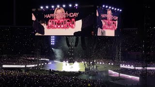 141026 - SAVE ME (SURPRISE SONG) + JIMIN BIRTHDAY BTS IN SANTIAGO CHILE D1