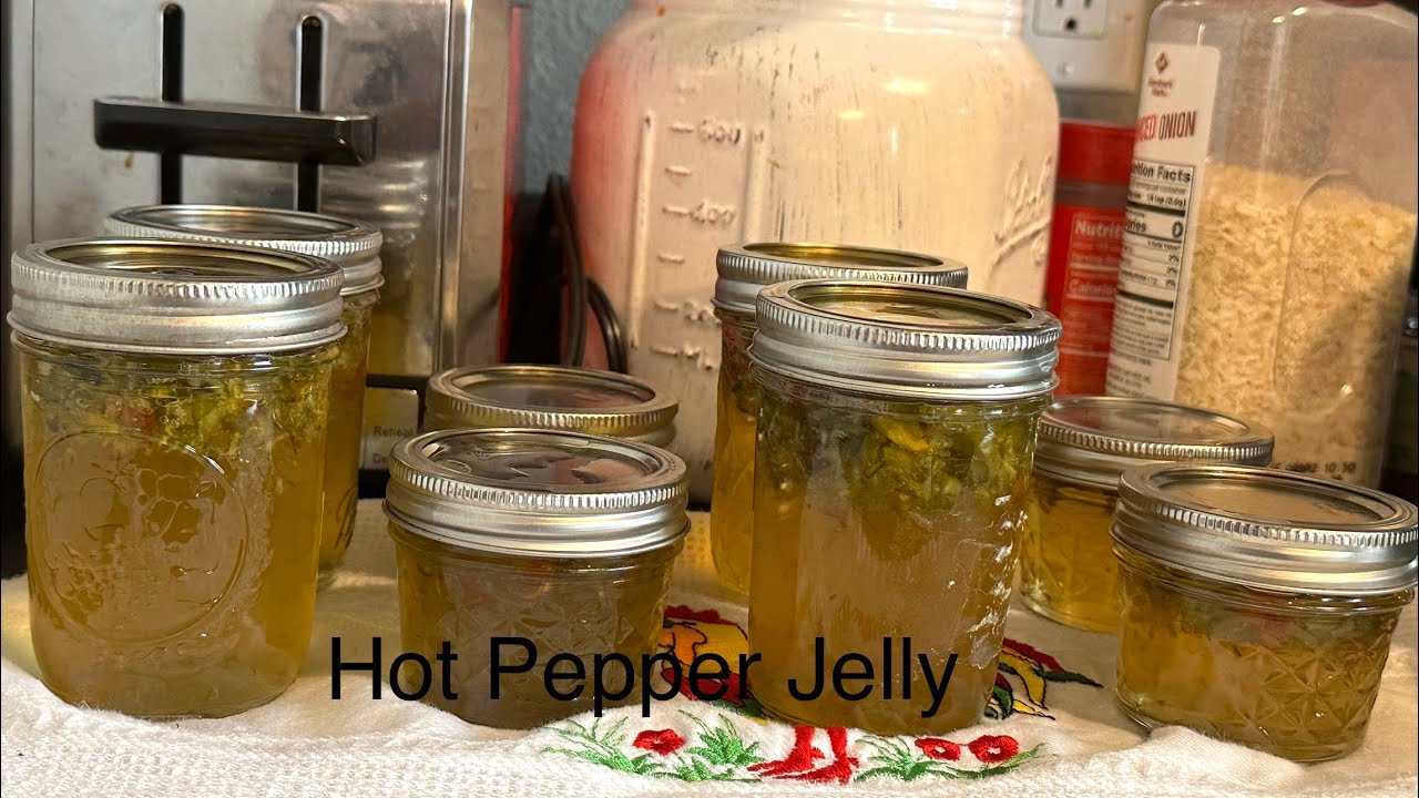 Let’s make Hot Pepper Jelly YouTube