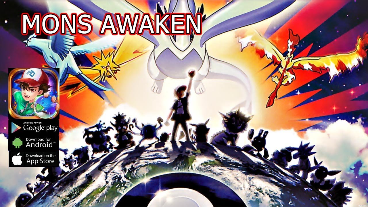 Mons Awaken Gameplay: Cùng khám phá thế giới đầy màu sắc của Pokemon RPG với Mons Awaken Gameplay! Tận hưởng những trận chiến hấp dẫn, tiến hoá các sinh vật cực đáng yêu và tăng cường sức mạnh của đội của bạn. Xem ngay để trải nghiệm chơi game đầy thú vị này!