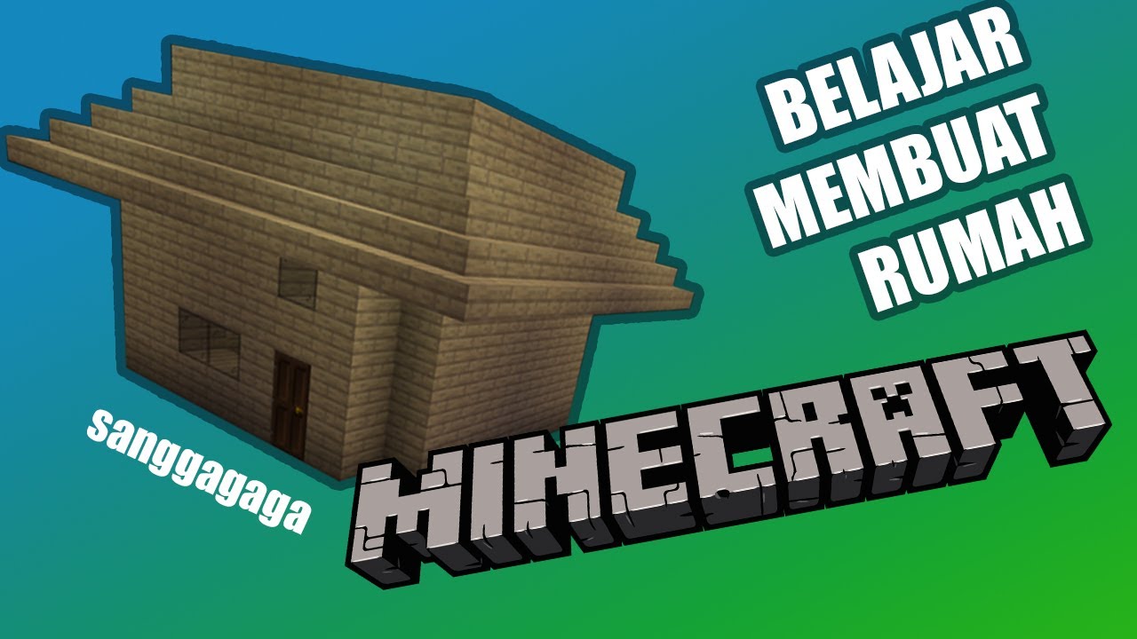 Minecraft Belajar membuat rumah  di mode kreatif YouTube