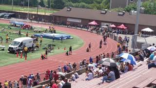 Bergen Tech Boys Track Breaks the 4x100 School Record in 44.09(Lane 1) at N1G4 State Sectionals 2018 Resimi