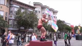 Folsom Street Fair Flag Dancer