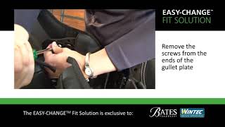 EASY-CHANGE Fit Solution - Step 2. Making adjustments