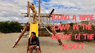 Έμεινα σε κάμπ Χίπηδων στη μέση της ερήμου! VLOG_008