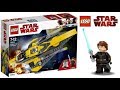 Lego Star Wars Anakin&#39;s Jedi Starfighter 75214 - Lego Speed Build