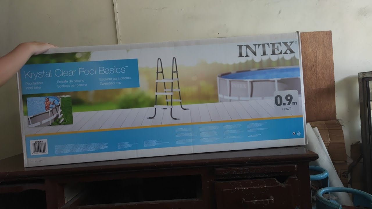 Intex Pool Ladder 28064 YouTube