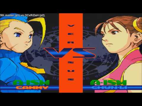 [HD] - Fightcade - Street Fighter Alpha 3 - 5th Master(USA) Vs OCxRiDaH(USA) - Final Part
