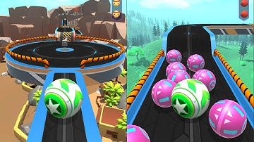 Sky Rolling Ball 3D - All Levels Gameplay Android, iOS #53 ( Level 400 - 407 )