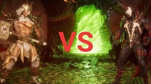Mk11 Shao kahn vs Spawn (Very hard)