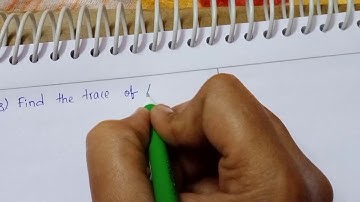 matrix solved problems before 3(a) exercise