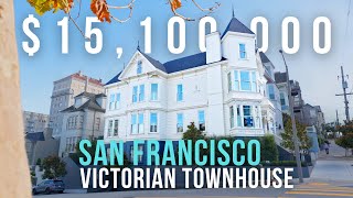 San Francisco Victorian Luxury Home Tour | $15,100,000