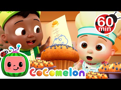 Muffin Man Song | Bake with JJ and Cody! | CoComelon Nursery Rhymes & Kids Songs