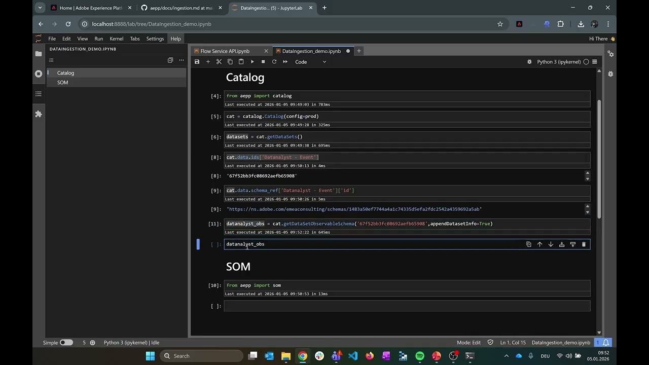 aepp: Data Ingestion API