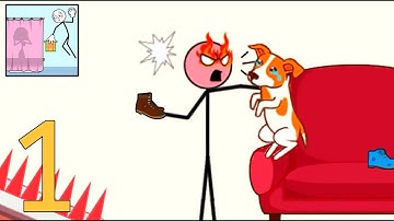 Mr Long Hand(WEEGOON) | Android Gameplay Walkthrough | 1-20 - Funny Stickman Brain Puzzle Game