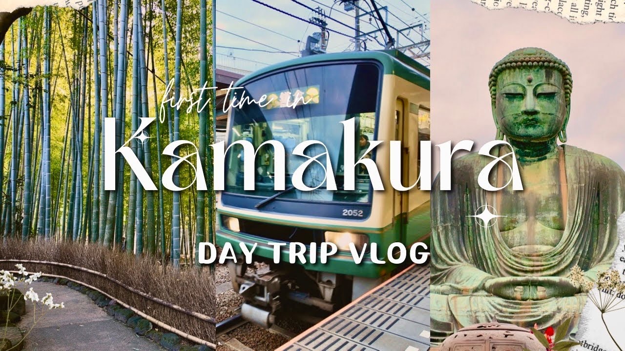 Kamakura Vlog 🍡 | Perfect Day Trip from Tokyo | Hidden Gems and Temples ...