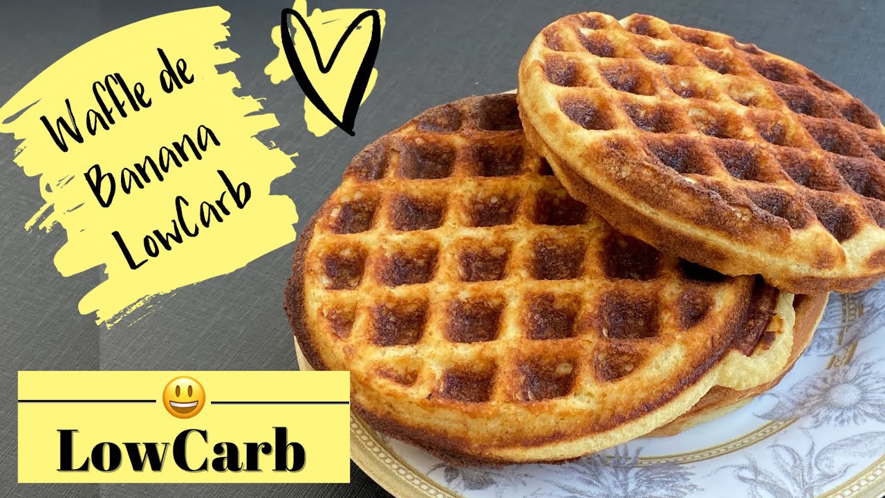 WAFFLE DE BANANA LOWCARB - Marinoca TV
