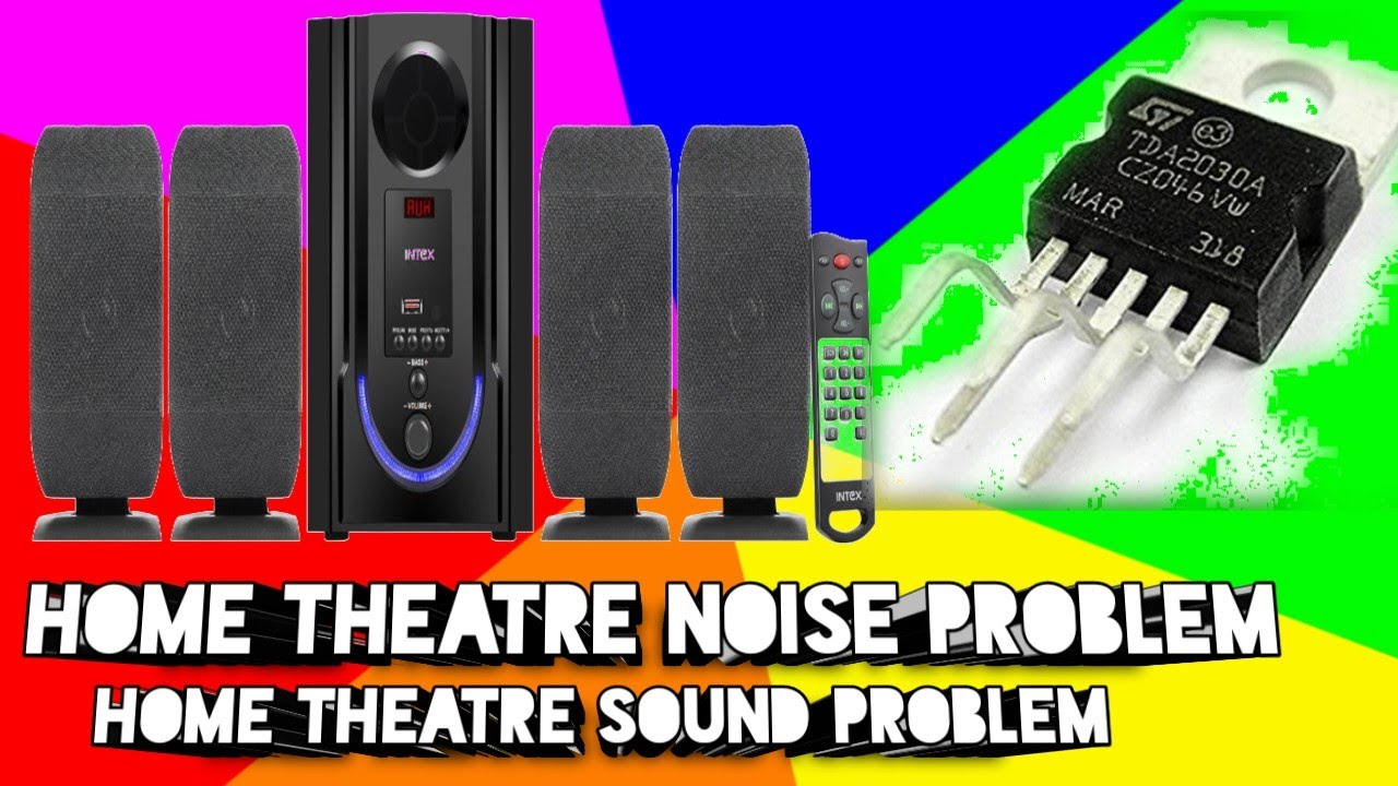 How To Repair Home Theatre Bad Noise Sound problem | home theatre Humming sound problem