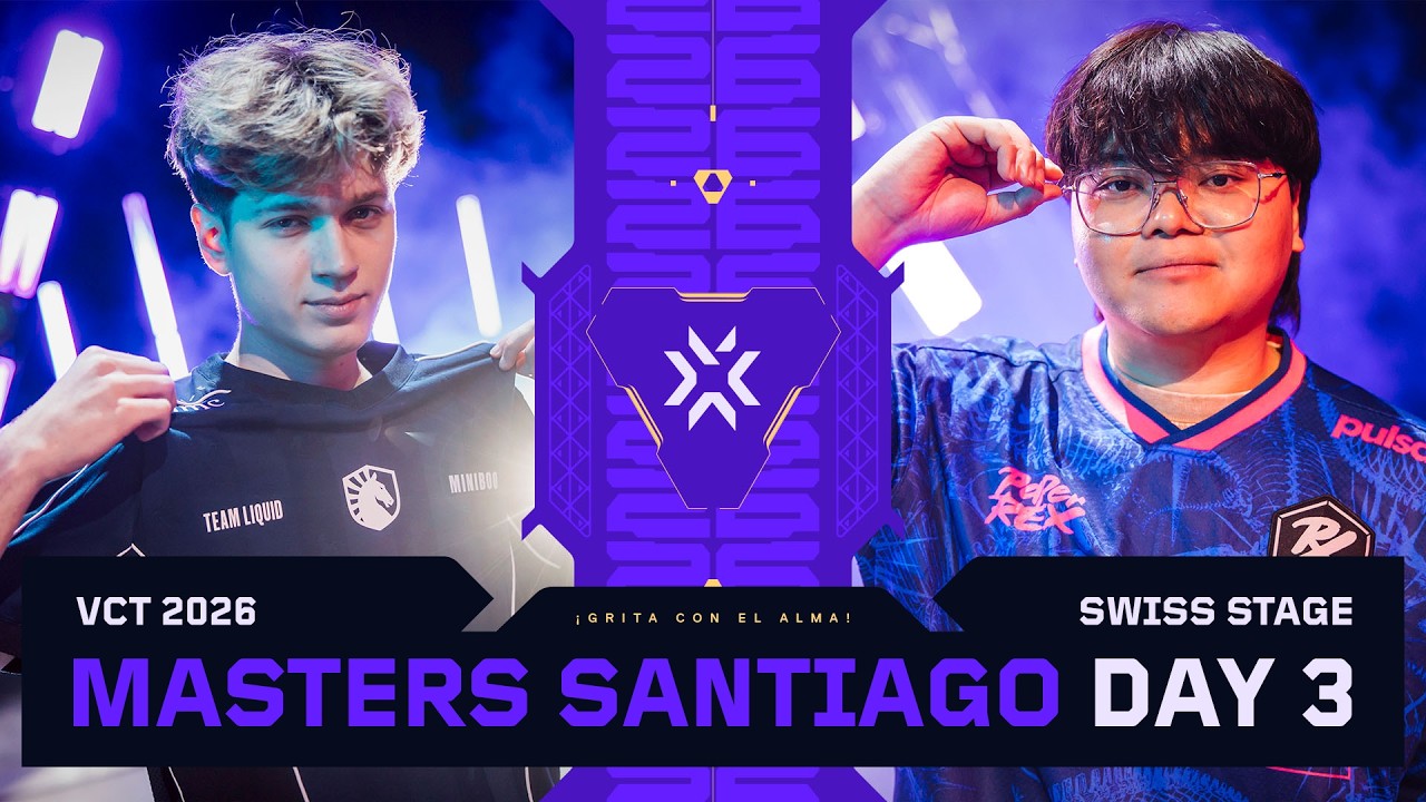 PRX vs. NRG / M8 vs. TL — VALORANT Masters Santiago — Swiss Stage — Hari 3