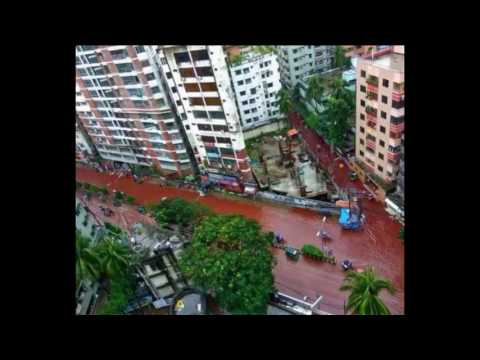 ბანგლადეშის ქუჩები სისხლის მდინარეებმა დაფარა - შემზარავი კადრები