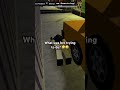Bro thinks he’s sneaky #roblox #funny