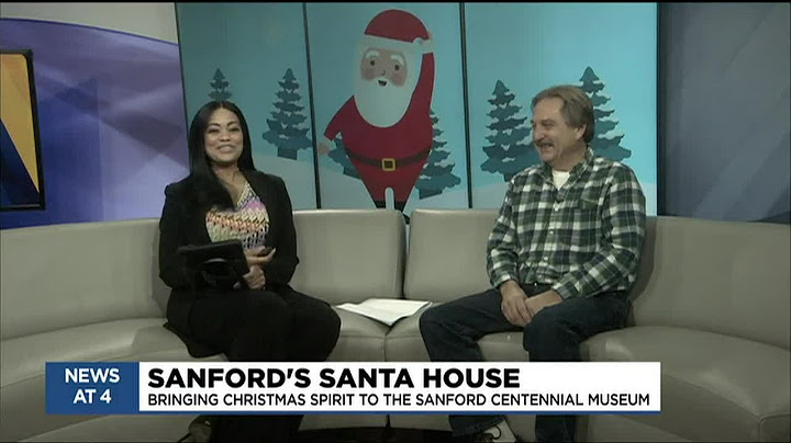 Bringing Christmas spirit to the Sanford Centennial Museum
