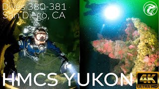 SCUBA How To Dive The HMCS Yukon - Marissa Dive Boat, San Diego, CA, 2025 - 4k