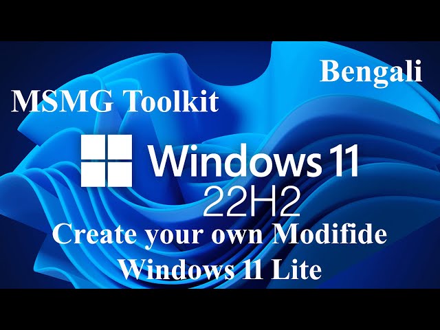 Create Your Own Modified Windows 11 Lite ISO With NTLite Software ** Check  Description for Details * 