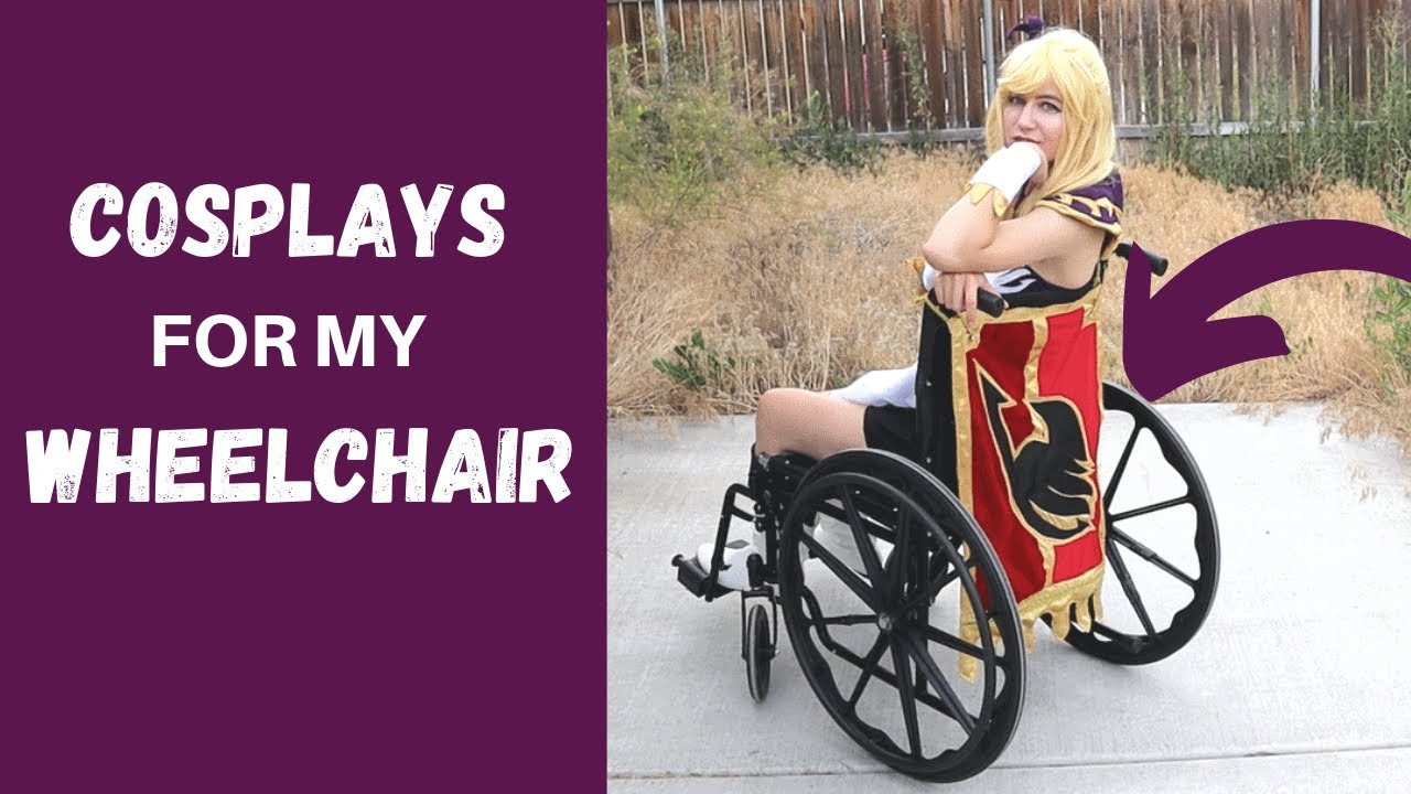 Cosplay for my Wheelchair! - Fairytail Guild Flag Tutorial