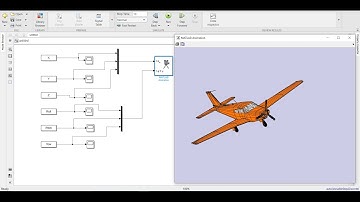#Learn_With_Suraj MATLAB/SIMULINK Aircraft Flight Animation With Pitching   Rolling and Yawing