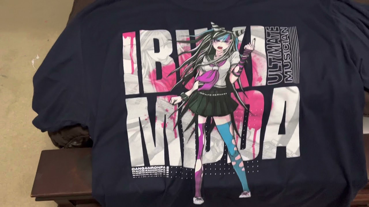 bought a danganronpa shirt At Hot topic 