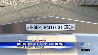 Southern Oregonians get a head start on voting with ballot drop boxes