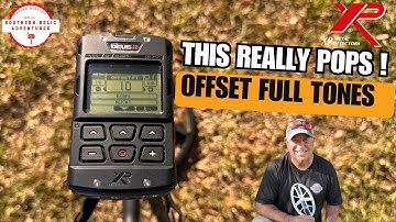 XP Deus II- This Really Pops ! Offset Full Tones