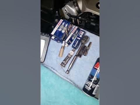 Bmw 550i Spark plugs change - YouTube