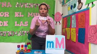 Clase Virtual Letra M-m y fonemas