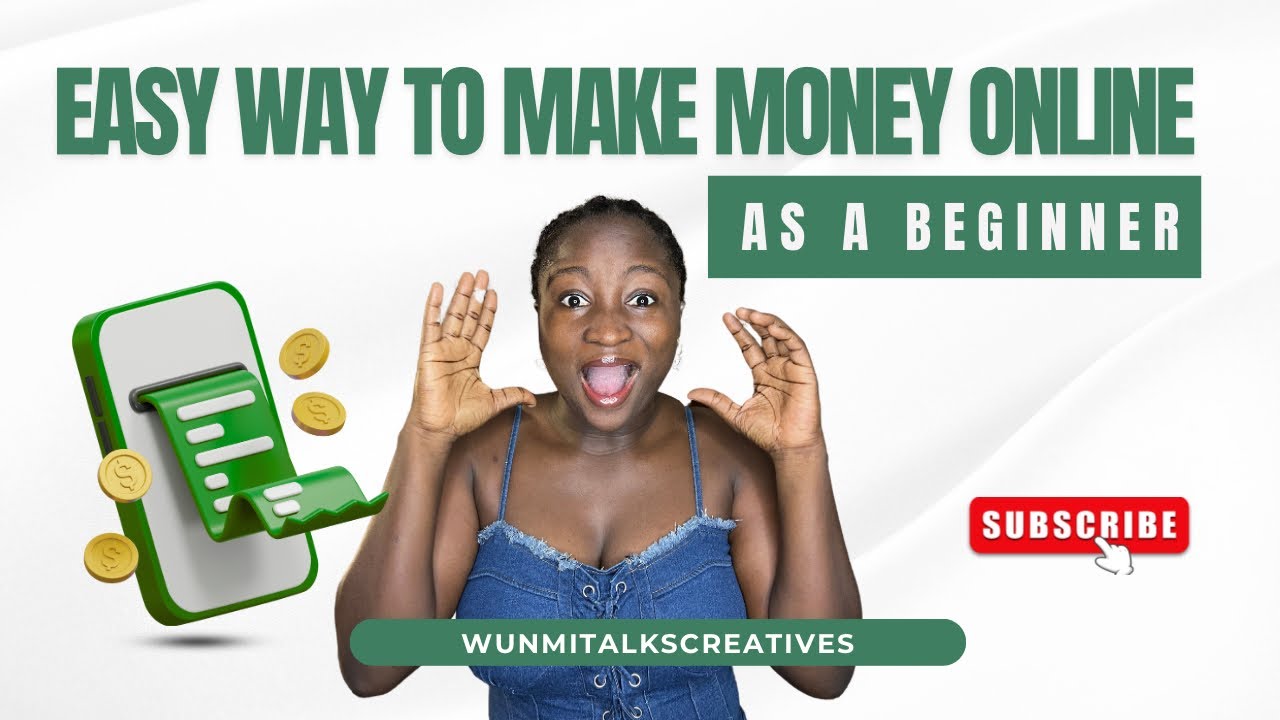 Easiest way to make money online for Beginners - YouTube