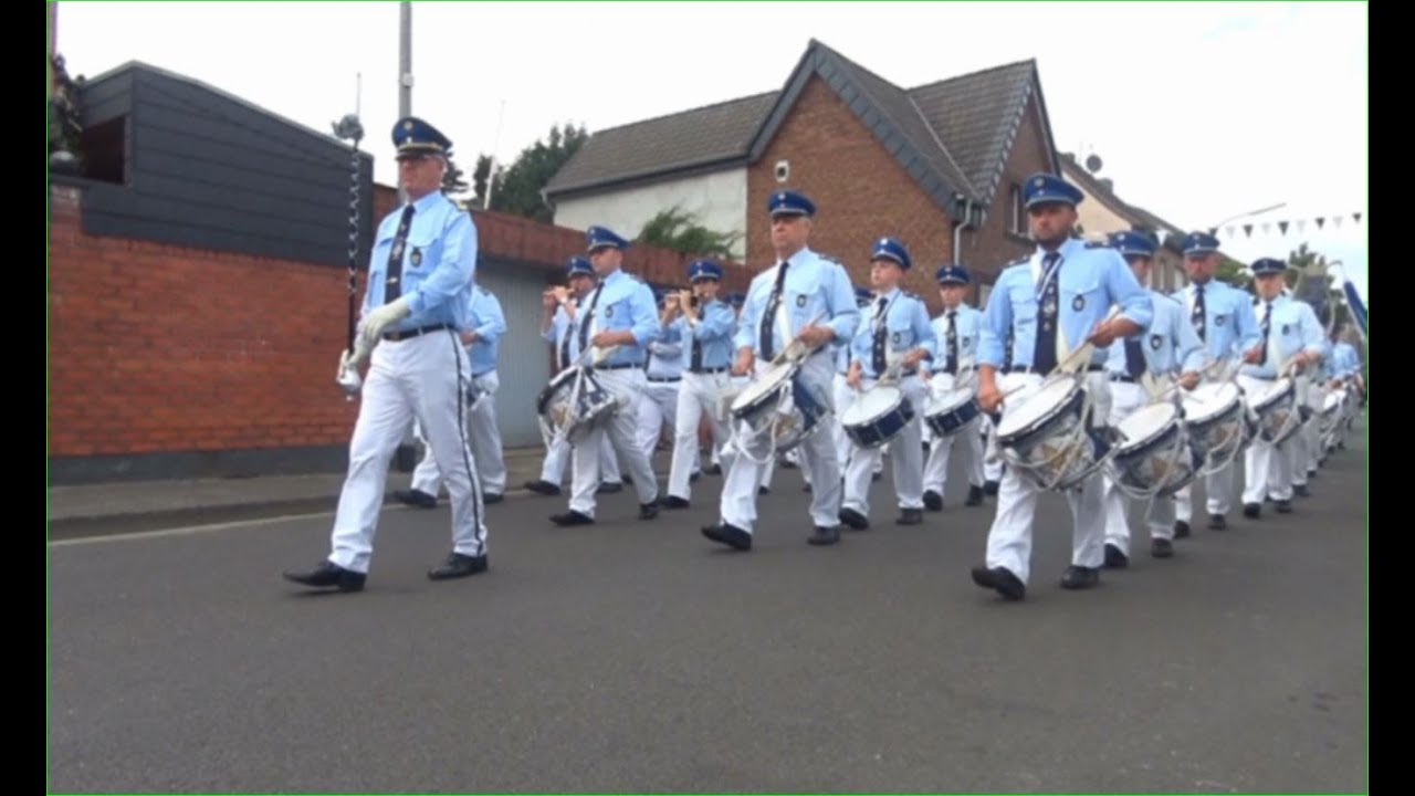 Schützenfest in GV-Orken 2018 - Aufmarsch zur Königsparade