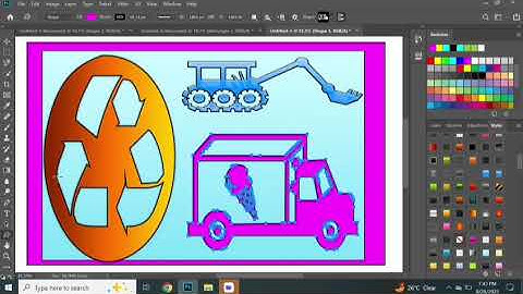 How to create complex shapes in Photoshop?