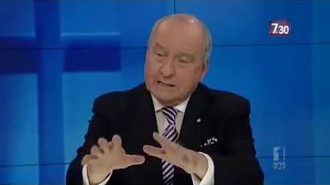 Radio host Alan Jones on coal-seam gas, Julia Gill...
