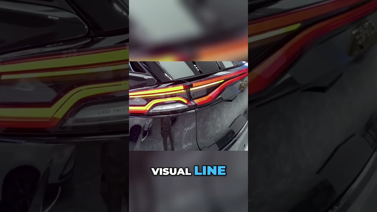 Sleek and Striking - The Modern Design of the Car's Taillights