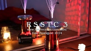 Sword Sparks with a mini Solid State Tesla Coil