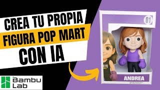 How to Create 3D POP MART or FUNKO Figures from Scratch WITH FREE BOX TEMPLATE! screenshot 2