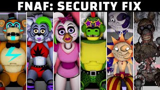 FNAF SB: Animatronics Repaired S1 - ALL EPISODES 