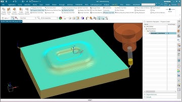 Nx cam #40 Tool Axis  Normal to Part 5AXIS