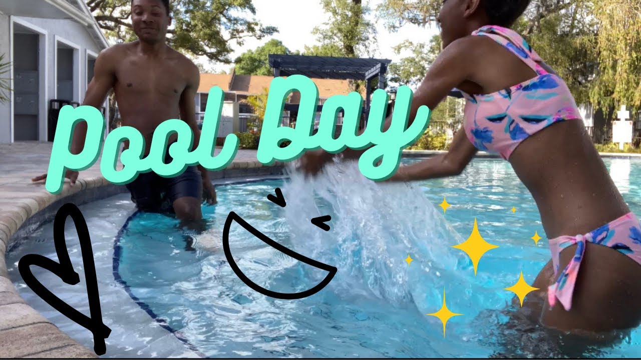 Pool Day *Hilarious* 😂🩵🤪 - YouTube