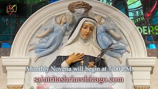 Novena Mass in Honor of St. Rita of Cascia, December 2, 2021
