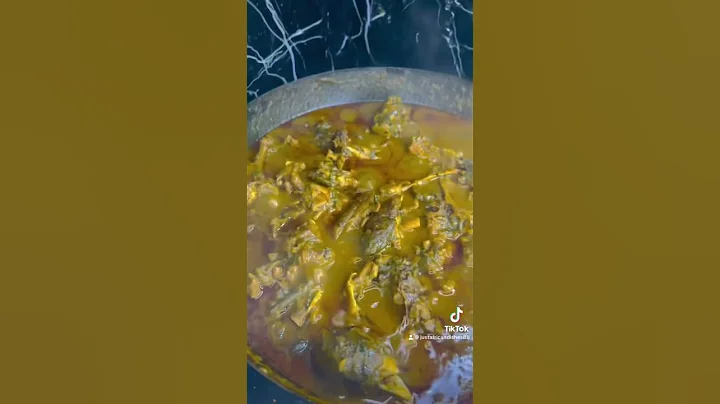 Banga soup the traditional style